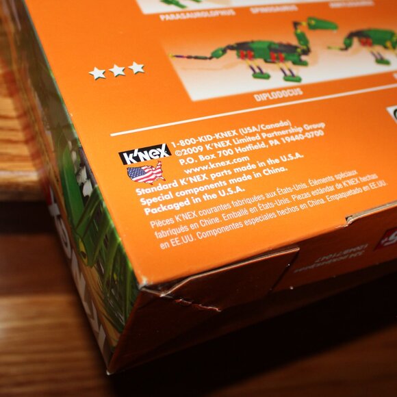 3/$118❤️sealed K'NEX DINOSAURS 20+ Model Building Set T-Rex Roaring Sound 344pcs - Picture 6 of 8